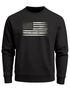 Sweatshirt Herren ohne Kapuze Frontprint American Flag Vintage Style Pullover mit Print Fashion Streetwear Neverless®preview