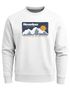 Sweatshirt Herren ohne Kapuze Frontprint Expedition Mountain Berge Design Rundhals-Pullover Fashion Streetwear Neverless®preview