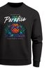 Sweatshirt Herren ohne Kapuze Frontprint Paradiso Pineapple DJ Ananas Design Electronic Music Streetwear Pullover Fashion Neverless®preview