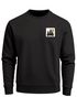 Sweatshirt Herren ohne Kapuze Frontprint Rundhals-Pullover Fashion Streetwear Neverless®preview