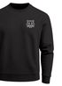 Sweatshirt Herren ohne Kapuze Tigerkopf Brustlogo Frontprint Pullover Basic Fashion Streetwear Neverless®preview