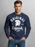 Sweatshirt Herren Original Legends Gladiator Sparta Rundhals-Pullover Neverless®preview