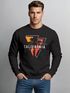 Sweatshirt Herren Palmen Kalifornien Los Angeles USA Rundhals-Pullover Fashion Streetwear Neverless®preview