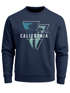 Sweatshirt Herren Palmen Kalifornien Los Angeles USA Rundhals-Pullover Fashion Streetwear Neverless®preview