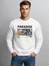 Sweatshirt Herren Paradise Unlimited Sommer Rundhals-Pullover Fashion Streetwear Neverless®preview