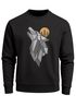 Sweatshirt Herren Polygon Print Wolf Wald Outdoor Adventure Natur Tiermotiv Rundhals-Pullover Fashion Streetwear Neverless®preview