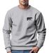 Sweatshirt Herren Print Aufdruck Bär Polygon Design Wander Outdoor Rundhals-Pullover Fashion Streetwear Neverless®preview