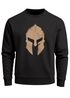 Sweatshirt Herren Print Sparta-Helm Spartaner Gladiator Krieger Warrior Rundhals-Pullover Bedruckt Fashion Streetwear Neverless®preview