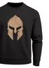 Sweatshirt Herren Print Sparta-Helm Spartaner Gladiator Krieger Warrior Rundhals-Pullover Bedruckt Fashion Streetwear Neverless®preview