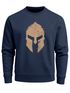 Sweatshirt Herren Print Sparta-Helm Spartaner Gladiator Krieger Warrior Rundhals-Pullover Bedruckt Fashion Streetwear Neverless®preview