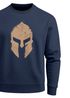 Sweatshirt Herren Print Sparta-Helm Spartaner Gladiator Krieger Warrior Rundhals-Pullover Bedruckt Fashion Streetwear Neverless®preview