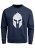 Sweatshirt Herren Print Sparta-Helm Spartaner Gladiator Krieger Warrior Rundhals-Pullover Bedruckt Fashion Streetwear Neverless®preview