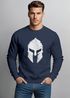 Sweatshirt Herren Print Sparta-Helm Spartaner Gladiator Krieger Warrior Rundhals-Pullover Bedruckt Fashion Streetwear Neverless®preview