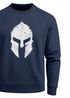 Sweatshirt Herren Print Sparta-Helm Spartaner Gladiator Krieger Warrior Rundhals-Pullover Bedruckt Fashion Streetwear Neverless®preview