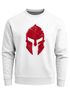 Sweatshirt Herren Print Sparta-Helm Spartaner Gladiator Krieger Warrior Rundhals-Pullover Bedruckt Fashion Streetwear Neverless®preview