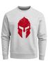 Sweatshirt Herren Print Sparta-Helm Spartaner Gladiator Krieger Warrior Rundhals-Pullover Bedruckt Fashion Streetwear Neverless®preview