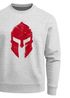 Sweatshirt Herren Print Sparta-Helm Spartaner Gladiator Krieger Warrior Rundhals-Pullover Bedruckt Fashion Streetwear Neverless®preview