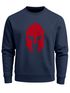 Sweatshirt Herren Print Sparta-Helm Spartaner Gladiator Krieger Warrior Rundhals-Pullover Bedruckt Fashion Streetwear Neverless®preview
