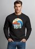 Sweatshirt Herren Print Vintage Grafik Welle Sonne Surfen Rundhals-Pullover Fashion Streetwear Neverless®preview