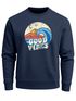Sweatshirt Herren Print Vintage Grafik Welle Sonne Surfen Rundhals-Pullover Fashion Streetwear Neverless®preview