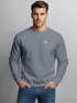 Sweatshirt Herren Pullover Backprint Piste Skifahren Snowboarden Après Ski Fashion Streetwear Neverless®preview