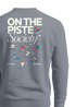 Sweatshirt Herren Pullover Backprint Piste Skifahren Snowboarden Après Ski Fashion Streetwear Neverless®preview
