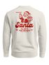 Sweatshirt Herren Pullover Backprint Weihnachten Retro Santa Claus Fashion Streetstyle Weihnachtspullover Neverless®preview