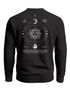 Sweatshirt Herren Pullover mit Backprint Astronomie Sonne-Mond Design Fashion Spiritual Streetwear Neverless®preview