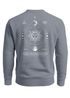 Sweatshirt Herren Pullover mit Backprint Astronomie Sonne-Mond Design Fashion Spiritual Streetwear Neverless®preview