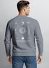 Sweatshirt Herren Pullover mit Backprint Astronomie Sonne-Mond Design Fashion Spiritual Streetwear Neverless®preview