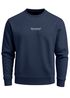 Sweatshirt Herren Pullover mit Backprint Courtside Tennis Club Rückendruck Fashion Streetwear Neverless®preview