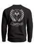 Sweatshirt Herren Pullover mit Backprint Courtside Tennis Club Rückendruck Fashion Streetwear Neverless®preview