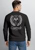 Sweatshirt Herren Pullover mit Backprint Courtside Tennis Club Rückendruck Fashion Streetwear Neverless®preview
