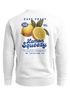Sweatshirt Herren Pullover mit Backprint Easy Peasy Lemon Squeezy Print Pulli Fashion Streetwear Retro Fruit Style Neverless®preview