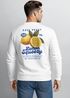 Sweatshirt Herren Pullover mit Backprint Easy Peasy Lemon Squeezy Print Pulli Fashion Streetwear Retro Fruit Style Neverless®preview