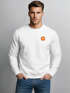 Sweatshirt Herren Pullover mit Backprint Freed by Nature Sonnenmotiv mit Retro-Schriftzug Outdoor Streetwear Fashion Neverless®preview