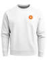 Sweatshirt Herren Pullover mit Backprint Freed by Nature Sonnenmotiv mit Retro-Schriftzug Outdoor Streetwear Fashion Neverless®preview
