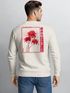 Sweatshirt Herren Pullover mit Backprint Japan Motiv Red Spider Lilies Afterlife Design von Neverless Asia Style Streetwear Neverless®preview
