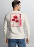 Sweatshirt Herren Pullover mit Backprint Japan Motiv Red Spider Lilies Afterlife Design von Neverless Asia Style Streetwear Neverless®preview