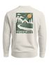 Sweatshirt Herren Pullover mit Backprint Landscape Fashion Naturmotiv Outdoor Streetwear Neverless®preview