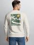 Sweatshirt Herren Pullover mit Backprint Landscape Fashion Naturmotiv Outdoor Streetwear Neverless®preview