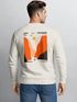 Sweatshirt Herren Pullover mit Backprint mit Canyon-Motiv Lake Powell Graphic Print Fashion Outdoor Streetwear Neverless®preview