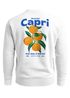 Sweatshirt Herren Pullover mit Backprint mit Orangen Design Italian Summer Streetwear Fashion Streetwear Neverless®preview