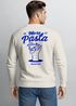 Sweatshirt Herren Pullover mit Backprint More Pasta Less Disaster Nudel Design Retro Fashion Streetwear Neverless®preview