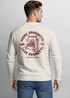 Sweatshirt Herren Pullover mit Backprint More Spaghetti Less Regretti Spruch Food Katze Funny Streetwear Neverless®preview