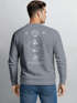Sweatshirt Herren Pullover mit Backprint Nature Balance Icons Outdoor Fashion Streetwear Männer Neverless®preview