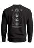 Sweatshirt Herren Pullover mit Backprint Nature Balance Icons Outdoor Fashion Streetwear Männer Neverless®preview