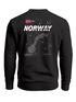 Sweatshirt Herren Pullover mit Backprint Norway Explorer Norwegenkarte Scandinavian Outdoor Style Fashion Streetwear Neverless®preview