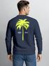 Sweatshirt Herren Pullover mit Backprint Palme Graphic Pullover Fashion Streetwear Neverless®preview