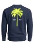 Sweatshirt Herren Pullover mit Backprint Palme Graphic Pullover Fashion Streetwear Neverless®preview